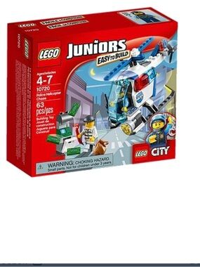 Lego juniors Set 10720 Police Helicopter Chase